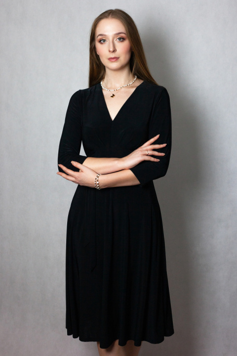 Czarna sukienka Eliana