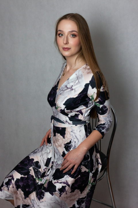 Sukienka Eliana w kwiatowy wzór